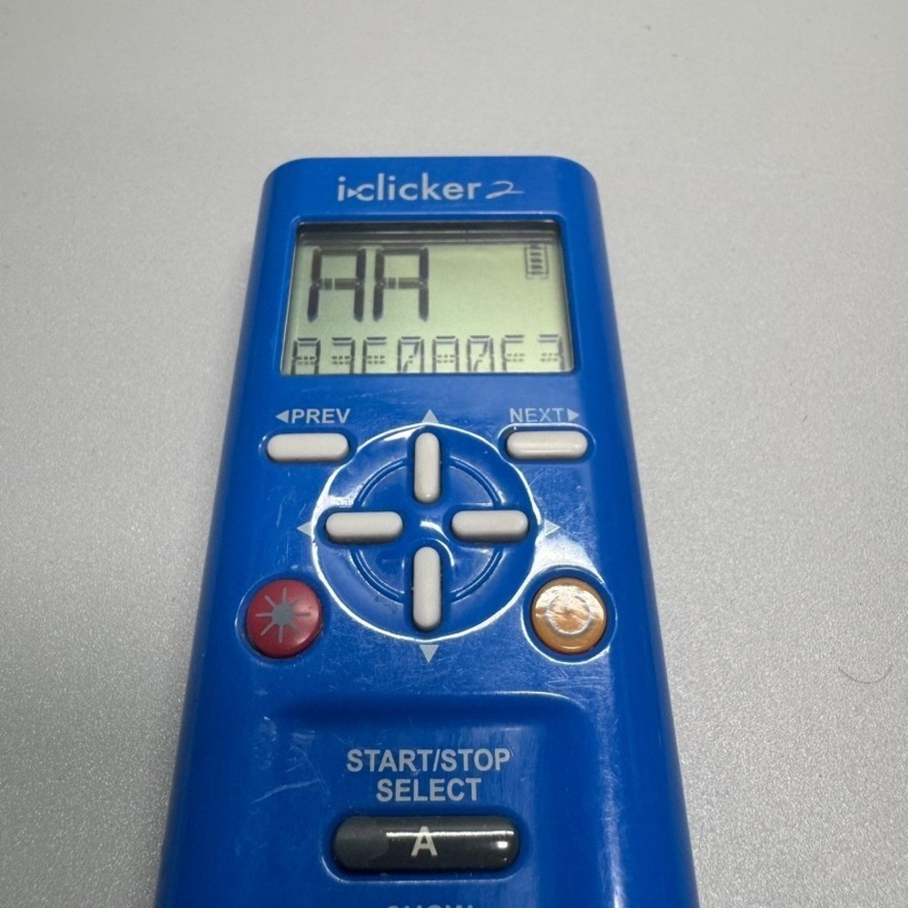 iClicker 2 Blue Instructor Classroom Remote - Tested Working - Picture 5 of 5